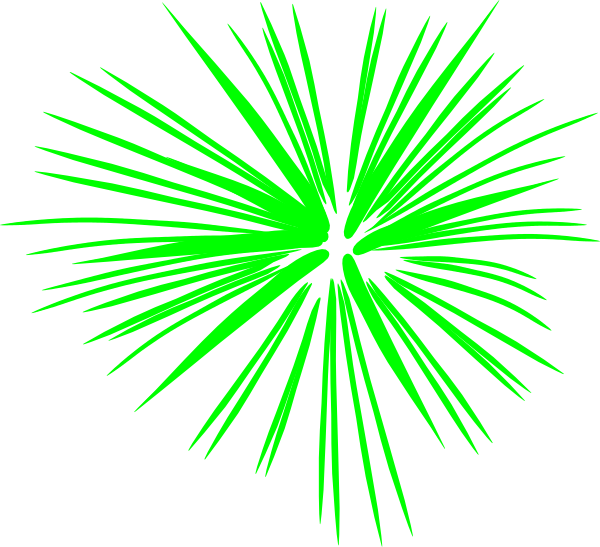 Clip Art At Clker Com Vector Online - Fireworks Clip Art (600x547), Png Download