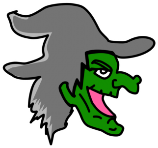 Witch Art, Creepy, Witch, Witchcraft Png And Psd - Portable Network Graphics (360x360), Png Download