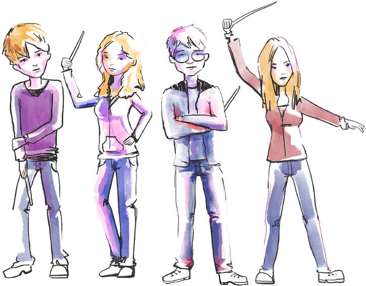 We Wanted To Show An Example Of Something More “abstract” - Cartoon (730x575), Png Download