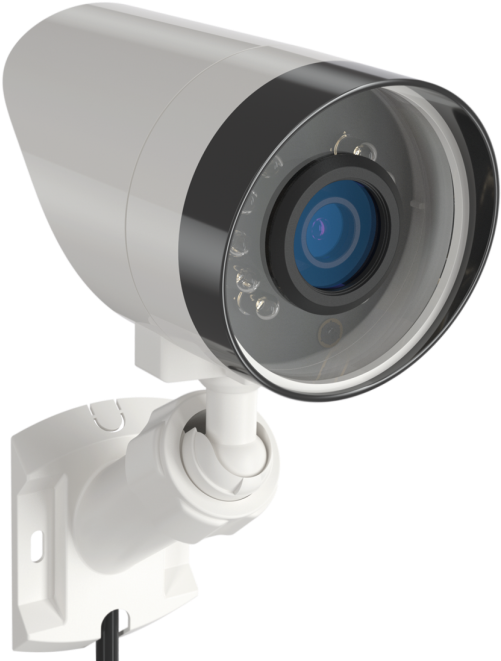 Security Camera Png Png Black And White - Alarm Com Adc V722w (575x755), Png Download