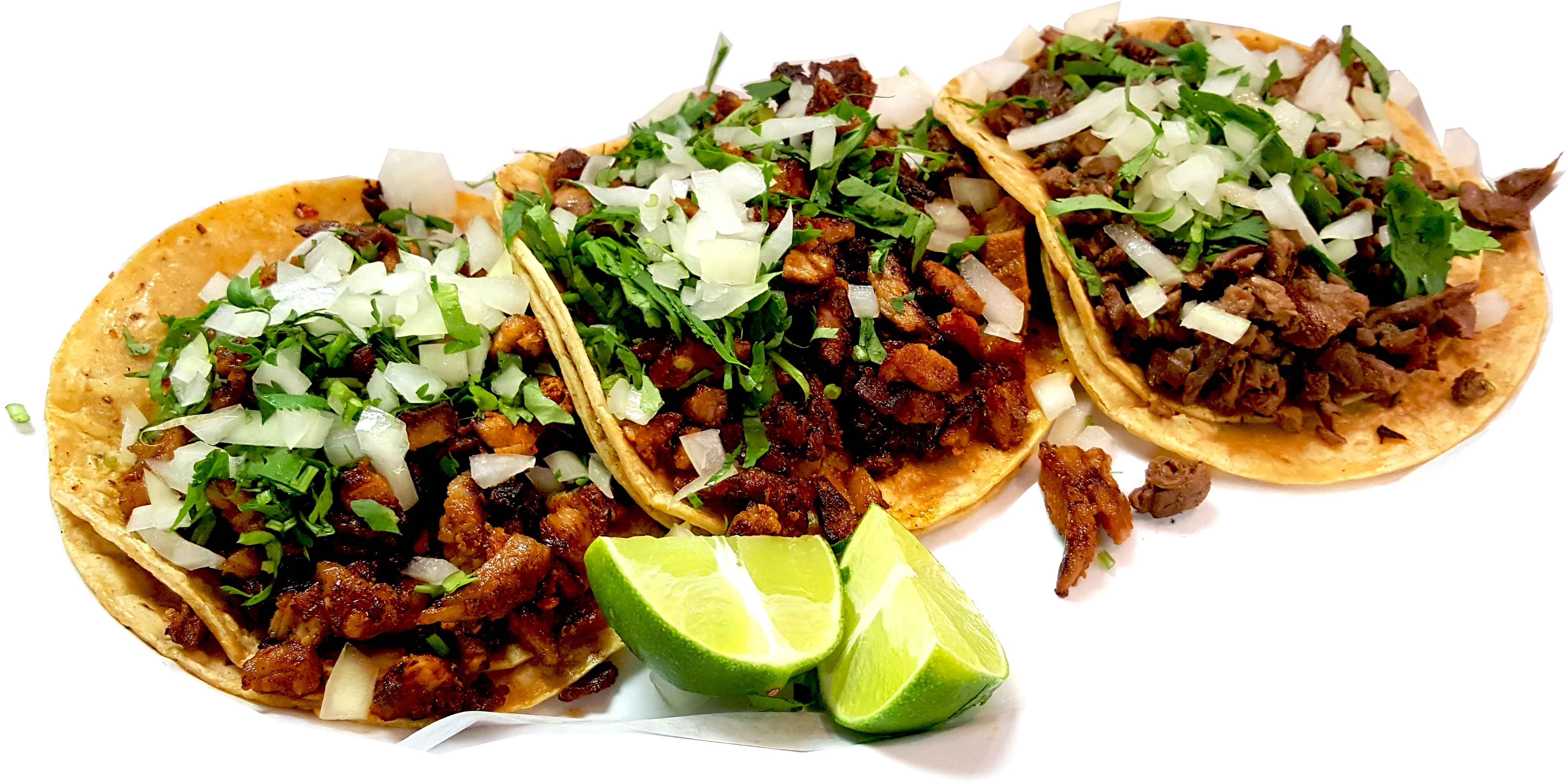 Taqueria El Heredero Mexican Image Freeuse Library - Tacos Png (4140x2132), Png Download