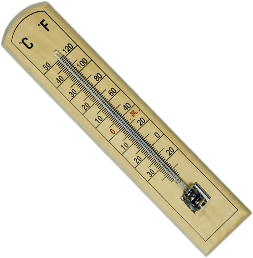Wooden Thermometer - Noble Express Beechwood Room Thermometer (850x995), Png Download