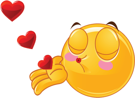 Killzone Clipart Smiley Face - Sending Kisses (450x350), Png Download