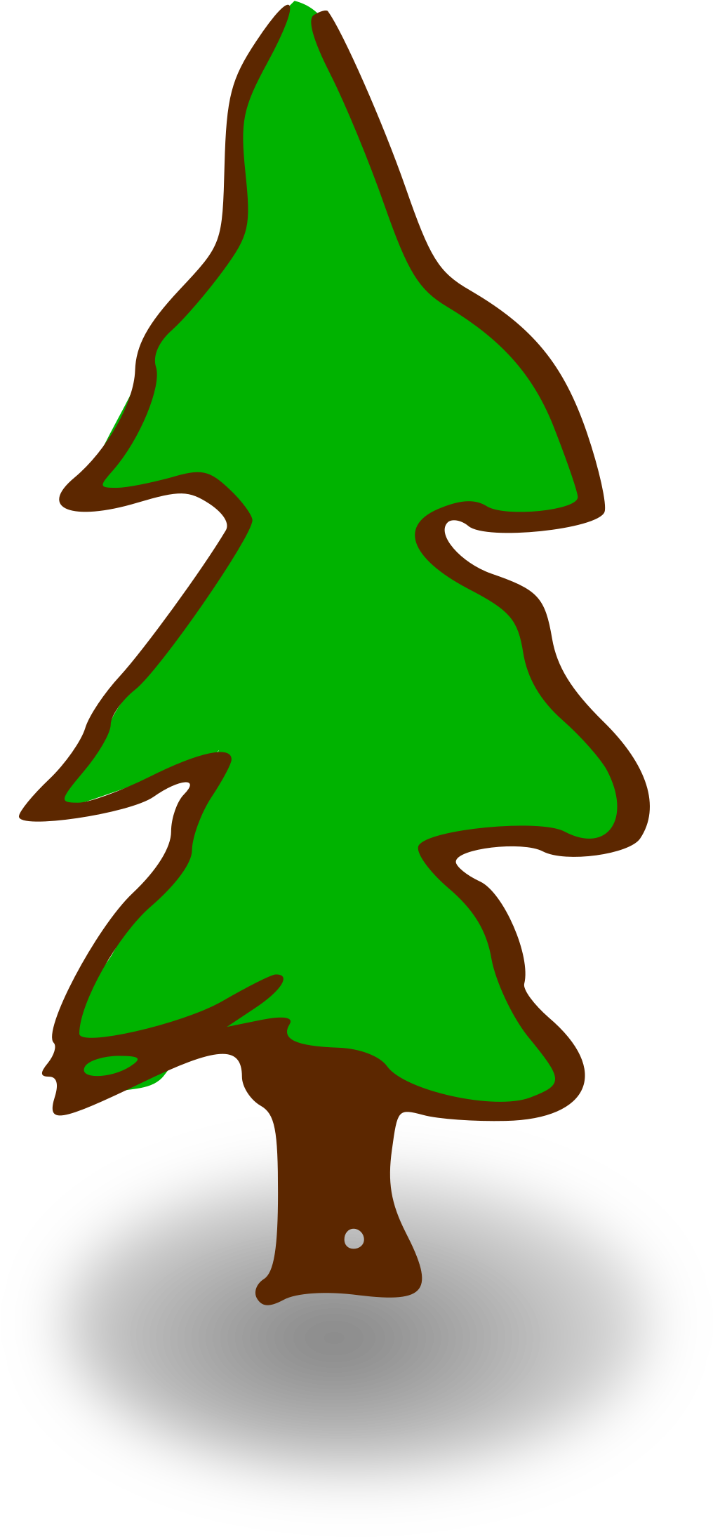 Forest Download Computer Icons Tree Drawing - Cartoon Tree No Background (750x750), Png Download