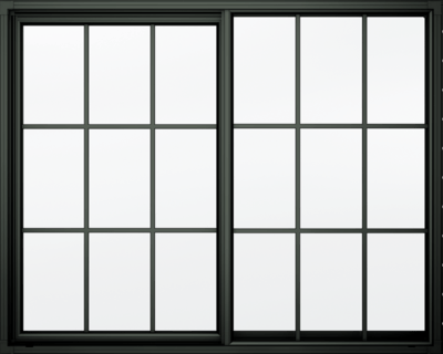 Black Window Frame - Black Window Png (400x320), Png Download
