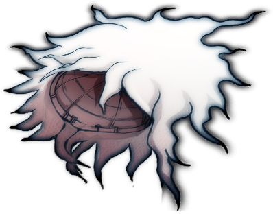 Danganronpa V3 Tsumugi Shirogane Cosplay Piece - Tsumugi Shirogane Nagito Wig (398x312), Png Download