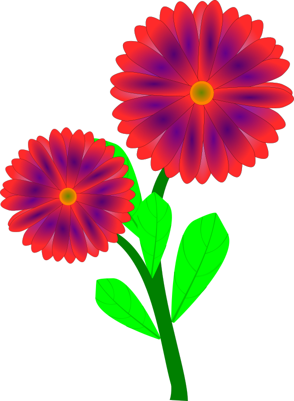 Spring Flowers Clip Art - Clip Art (588x800), Png Download