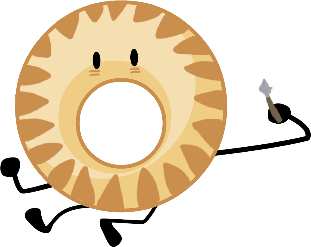 Tribal Donut - Bfdi Tribes (1078x852), Png Download