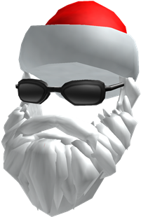 Cool Santa - Holiday (420x420), Png Download