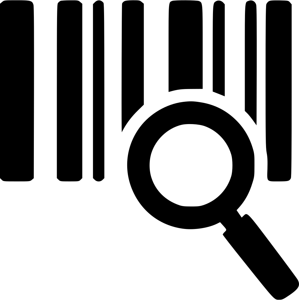 Clip Art Black And White Stock Search Scan Svg Png - Barcode Scan Icon Png (980x984), Png Download