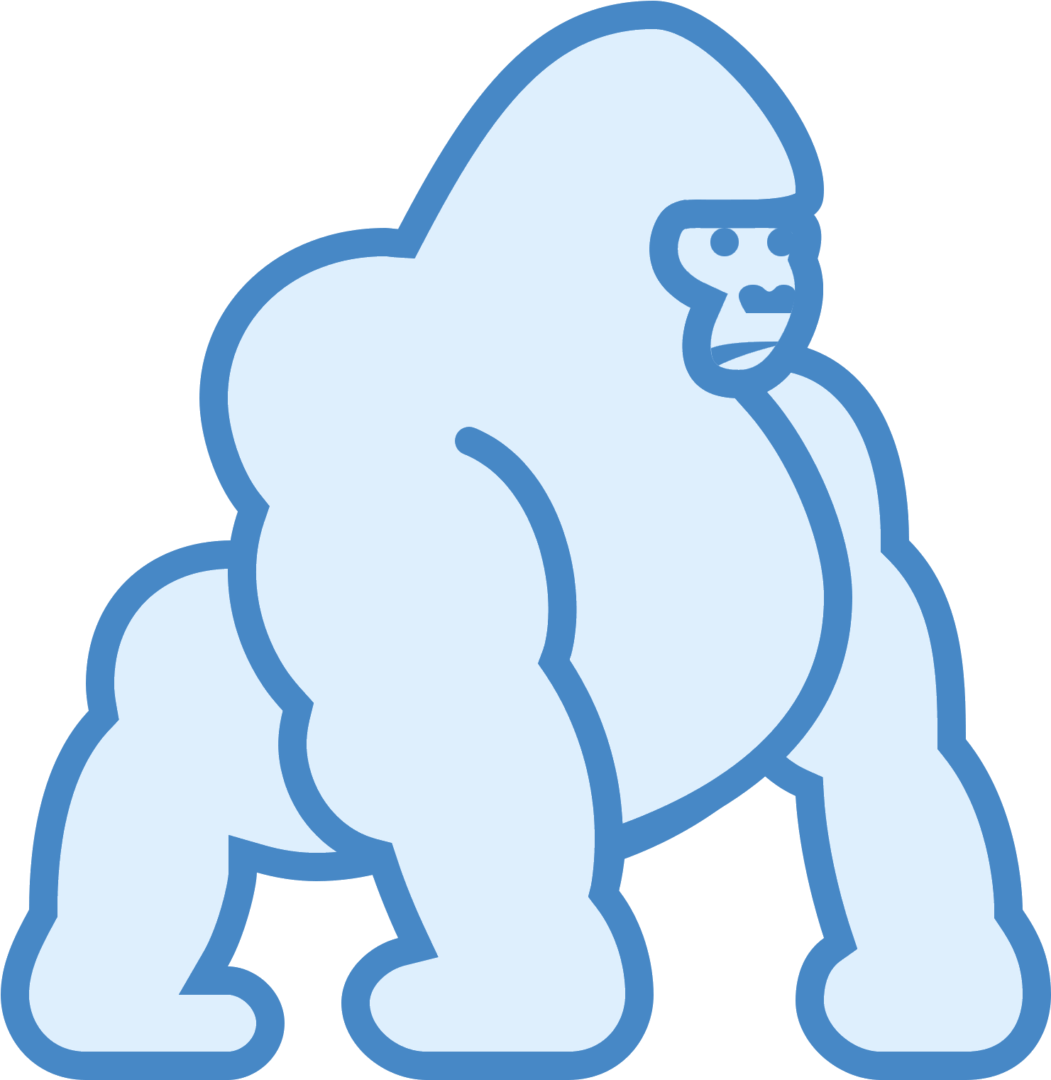 Goryl Icon - Icon (1600x1600), Png Download