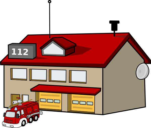Fire - Fire Station Clipart (600x508), Png Download
