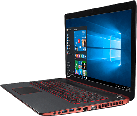 Toshiba Qosmio X70 B 112 Gaming Laptop - Toshiba Qosmio X70 B 112 (603x387), Png Download
