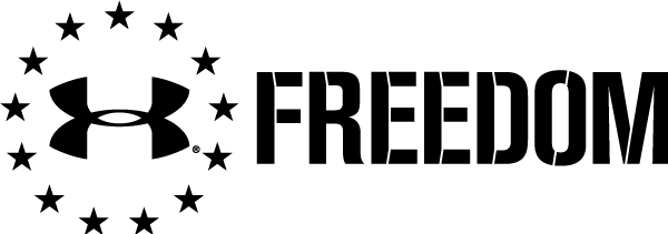 Logo For Under Armour Freedom - Under Armour Freedom Logo (600x211), Png Download