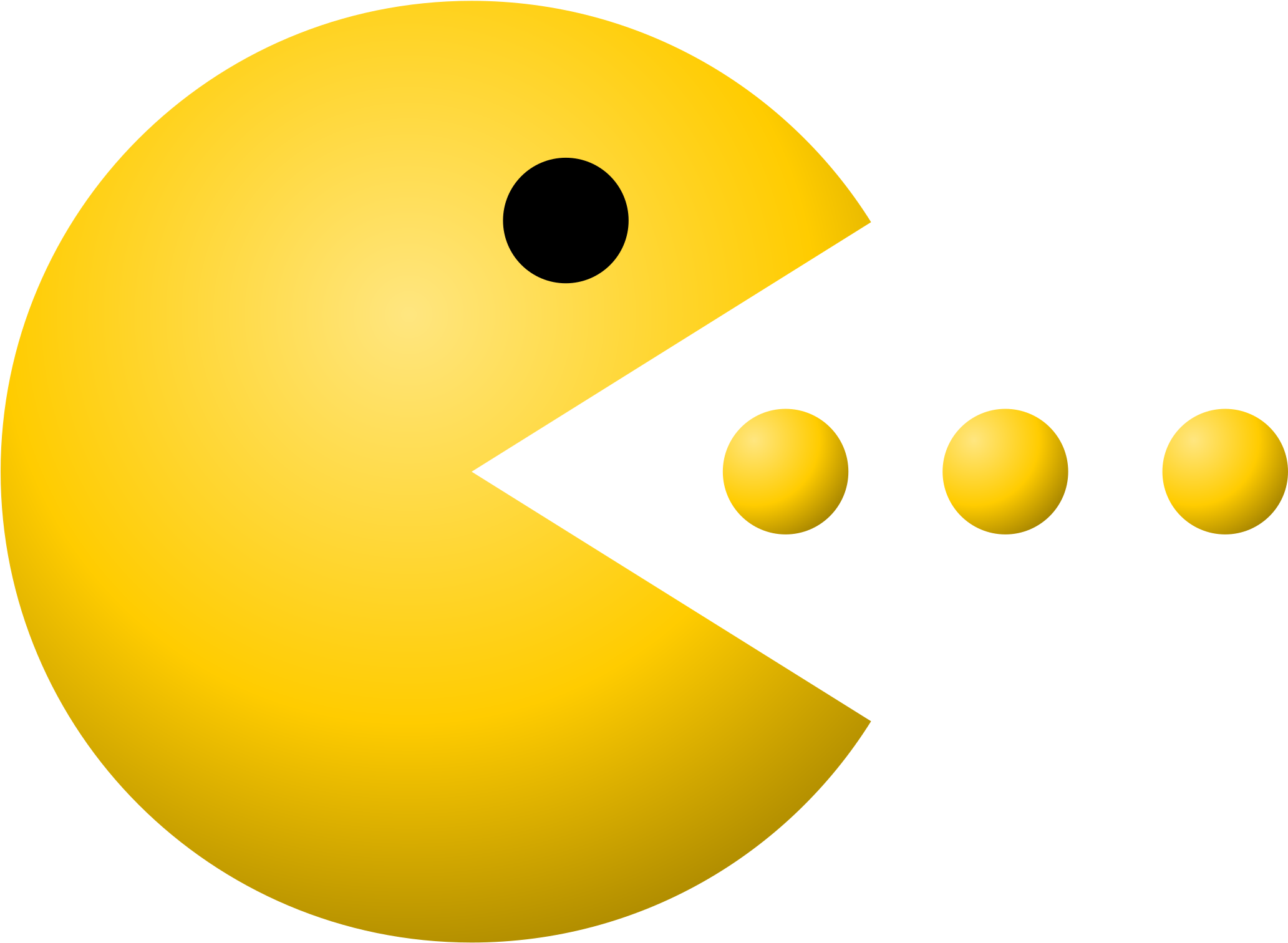 Pacman - Pacman Png (1331x868), Png Download