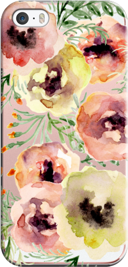 Casetify Iphone Se Case - Watercolor Paint (282x560), Png Download