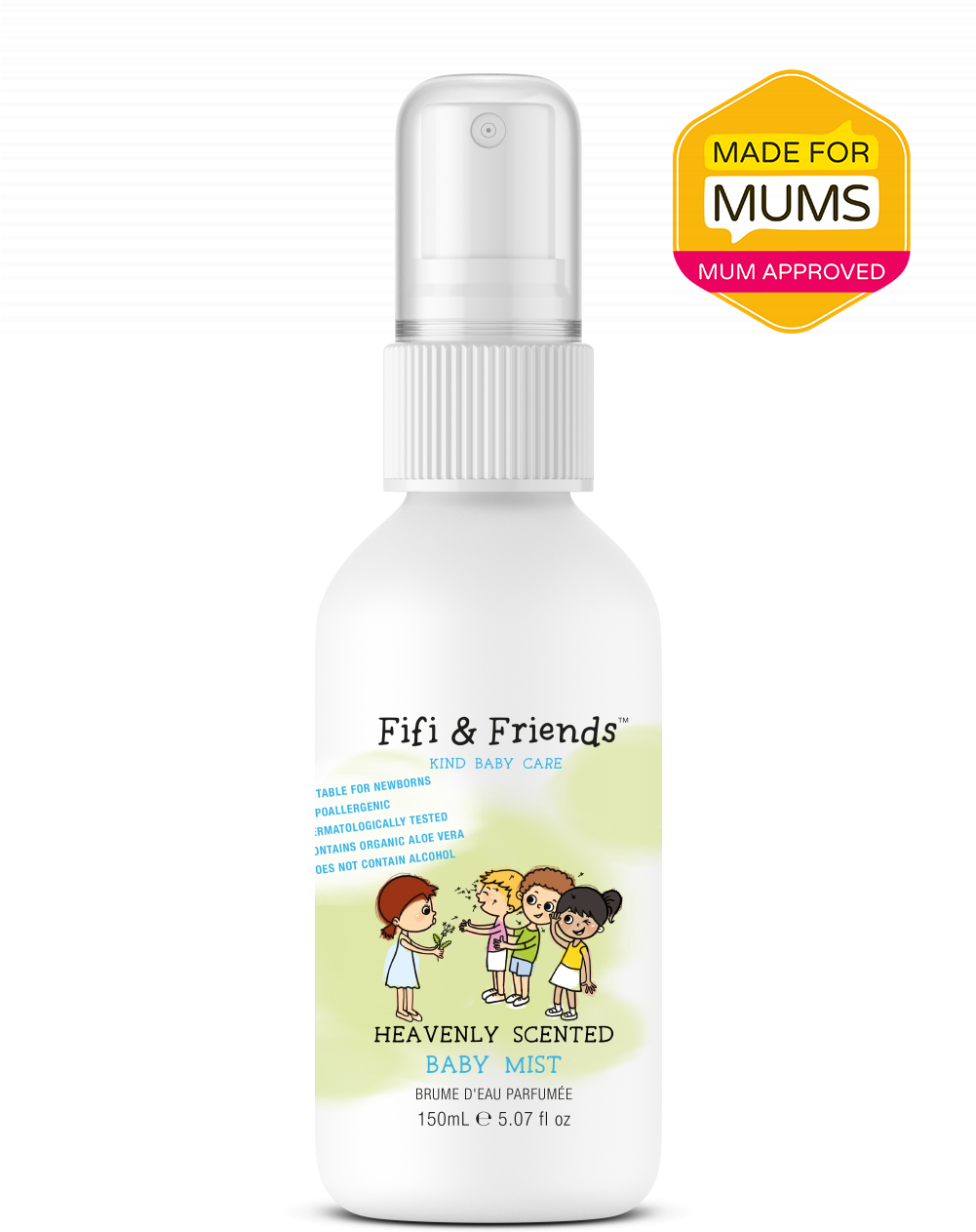 Fifi & Friends Heavenly Scented Baby Mist - Infant (1000x1500), Png Download