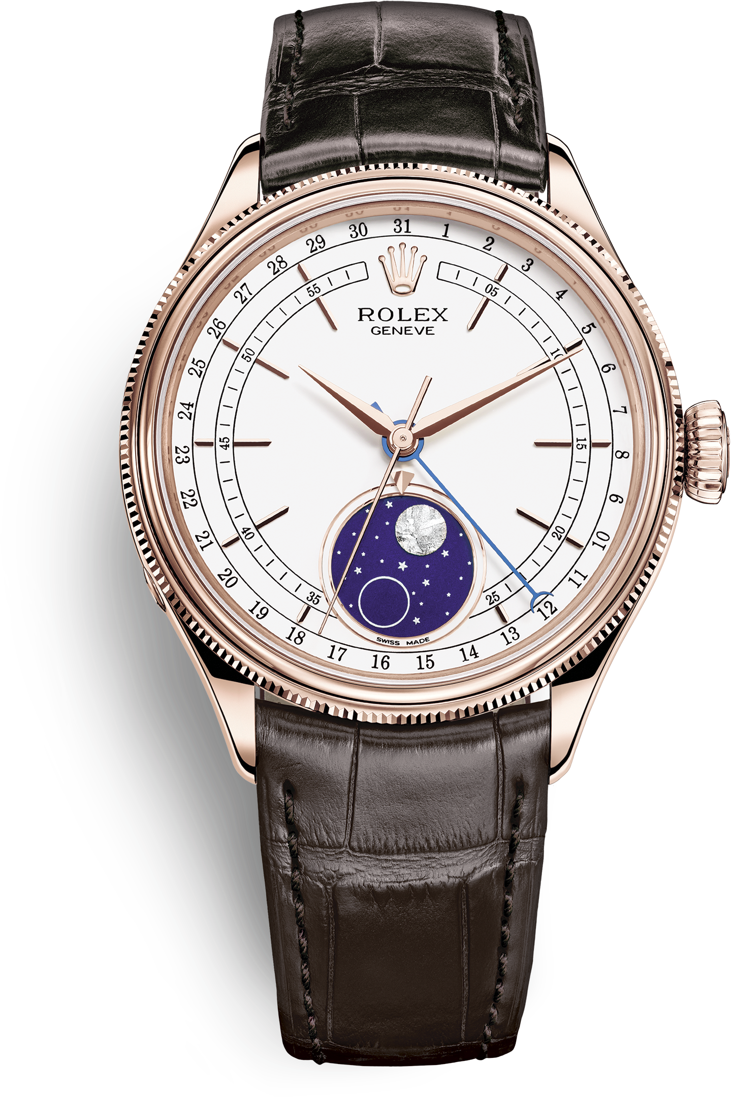 Cellini Moonphase - Rolex Cellini Moonphase (3000x3000), Png Download