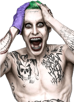 Suicide Squad Harley Quinn - Joker Jared Leto (400x400), Png Download