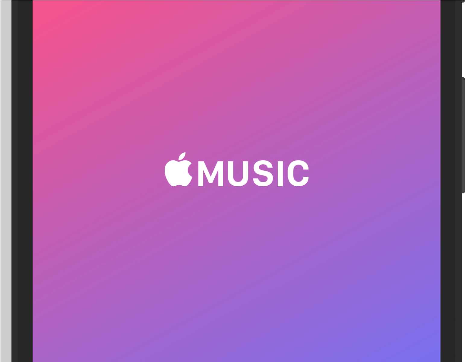 Apple Music For Android - Apple (2000x1200), Png Download