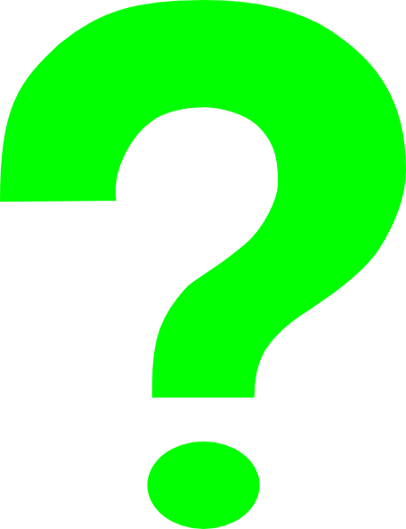 Green Question Mark Png (456x593), Png Download