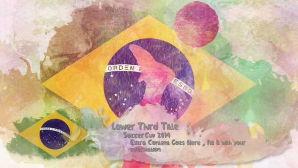 Play Preview Video - Flag Of Brazil (590x332), Png Download