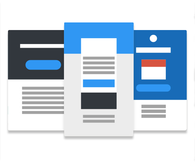 Litmus Community Templates - Email Template Png (640x742), Png Download