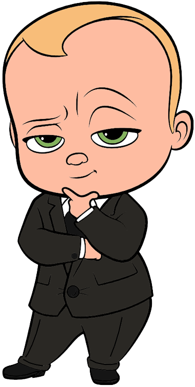 Baby Clipart Png - Piñata De Jefe En Pañales (380x754), Png Download