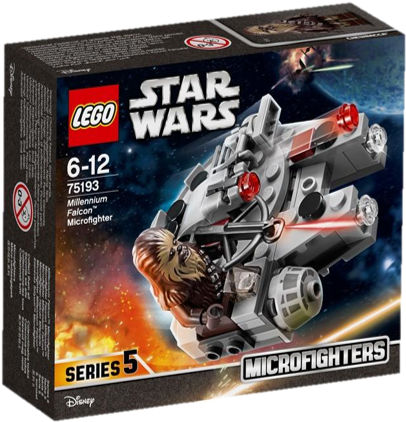 75193 Millennium Falcon™ Microfighter - Lego Star Wars: Y-wing Microfighter (75162) (768x680), Png Download