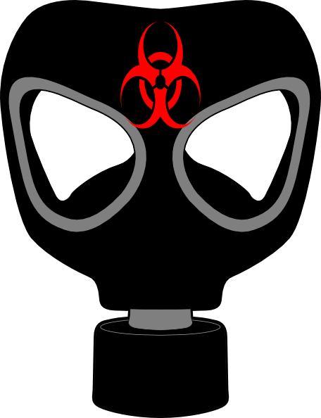 Bio Gas Mask Clip Art At Clker - Healers By Brad Munson (456x594), Png Download
