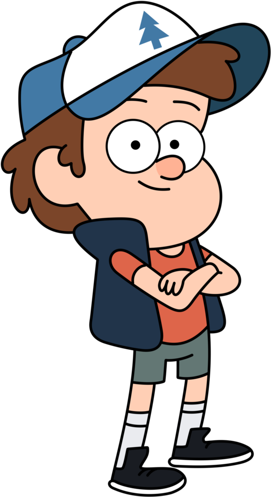 Guesscartoon4 - Dipper Pines (672x1189), Png Download