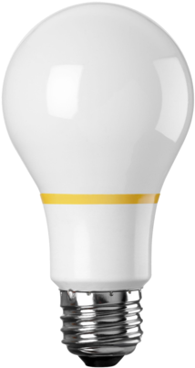 A19 75 Watt Replacement Tesla Technology Light Bulb - 60w Incandescent Light Bulb Pack Of 2 (408x480), Png Download