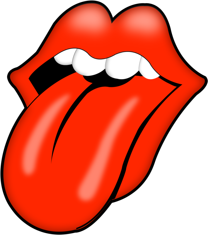 Human Tongue Png Image - Rolling Stones Logo Png (900x900), Png Download