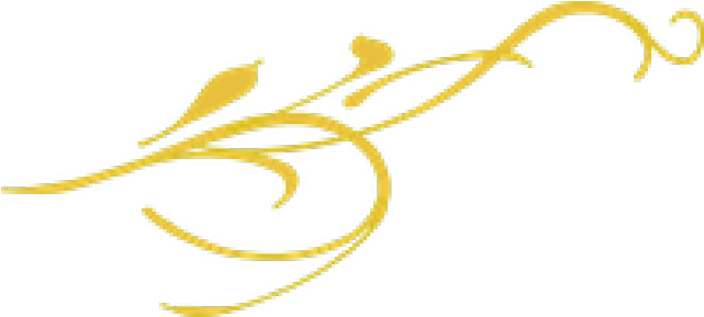 Decorative Line Gold Clipart Gold Png - Gold Flowers Clip Art (640x480), Png Download