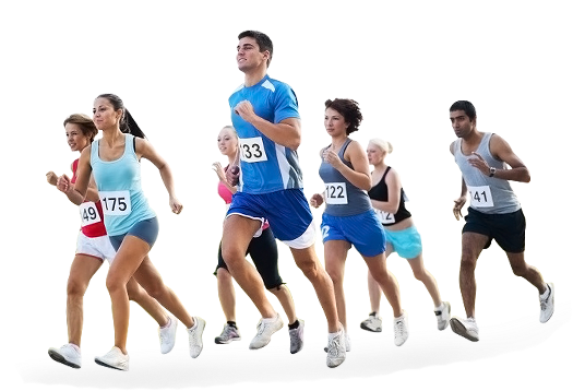 Find Running Events - Run The Race: Paul's Second Letter (571x386), Png Download