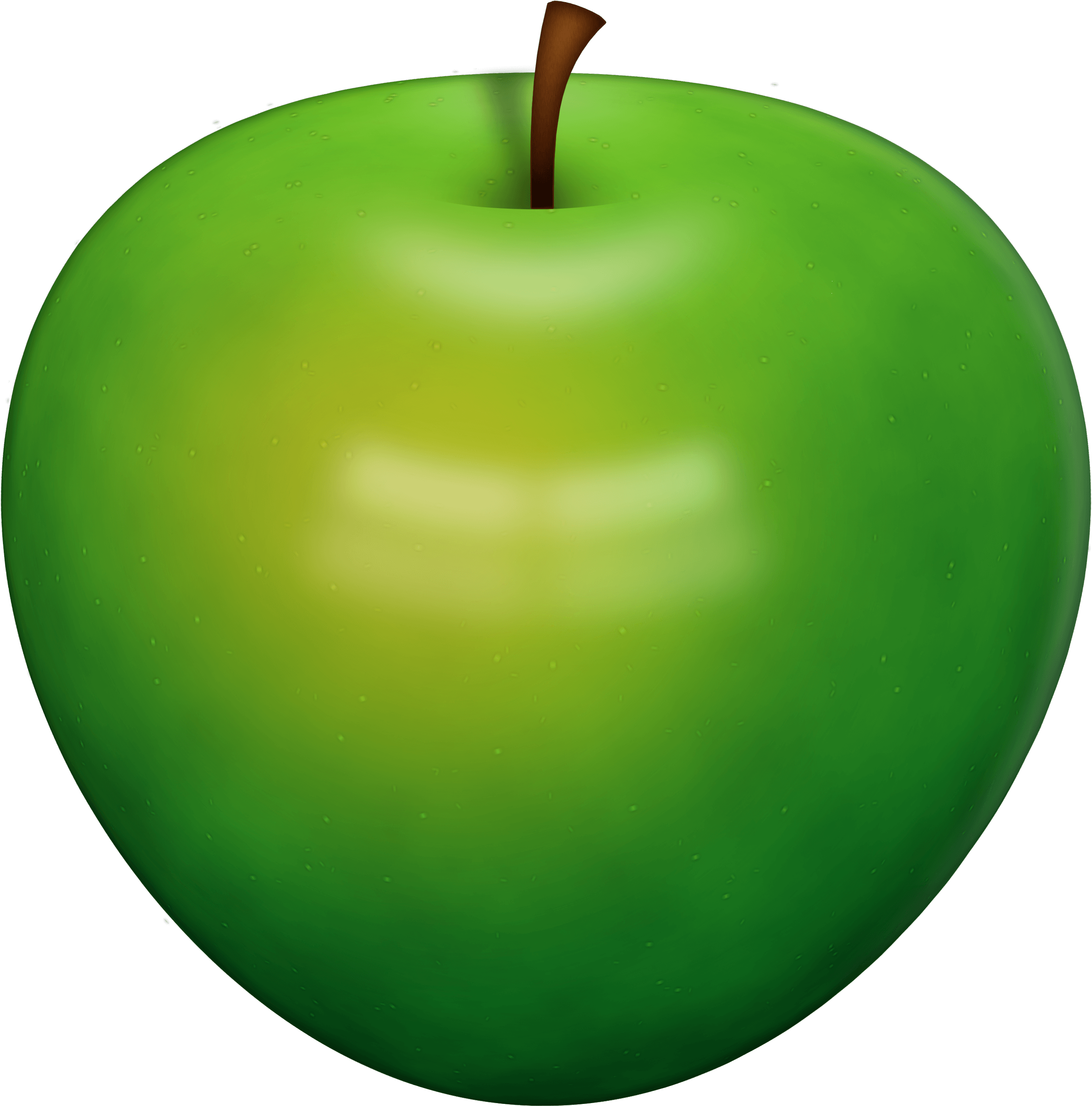 Green Apple Png Image Png Image - Green Apple Clipart Png (2608x2641), Png Download