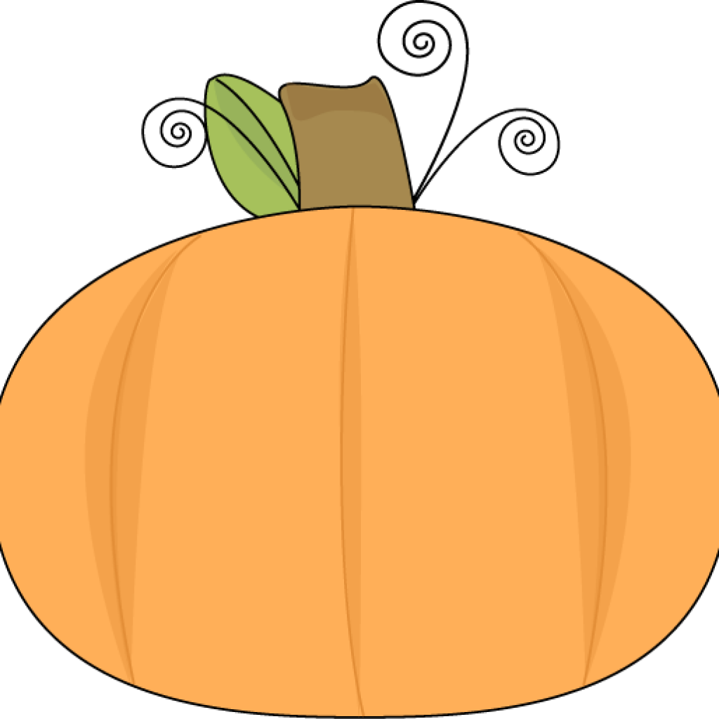 Pumpkin Clipart Free Wave Clipart Hatenylo - Cute Pumpkin Clipart (1024x1024), Png Download