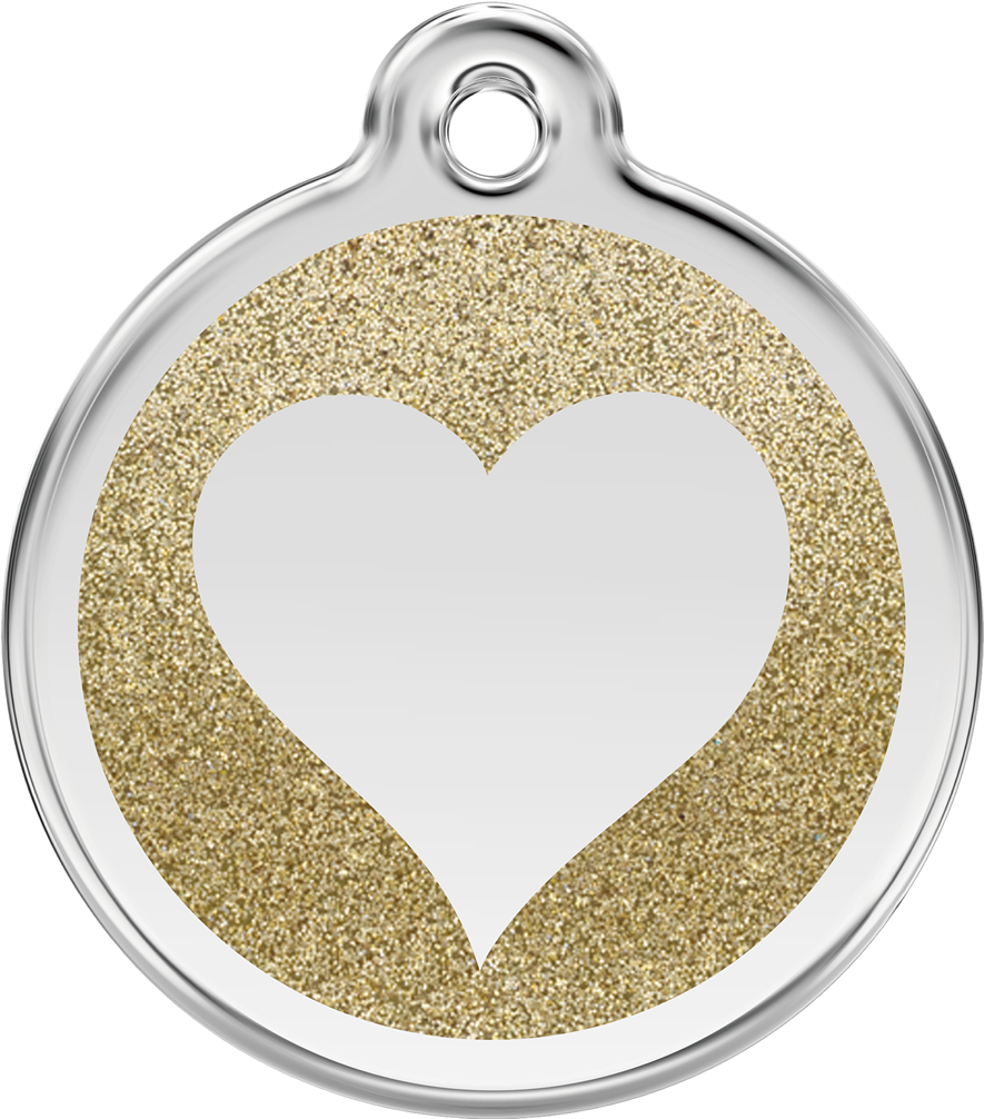 Xhtgom, 9330725044753, Image - Red Dingo Glitter Enamel Heart Cat Id Tag - Purple (1500x1500), Png Download