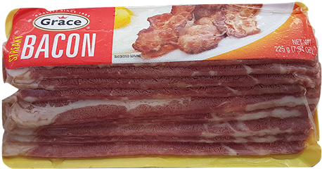 Canadian Loin Bacon - Pepperoni (500x500), Png Download