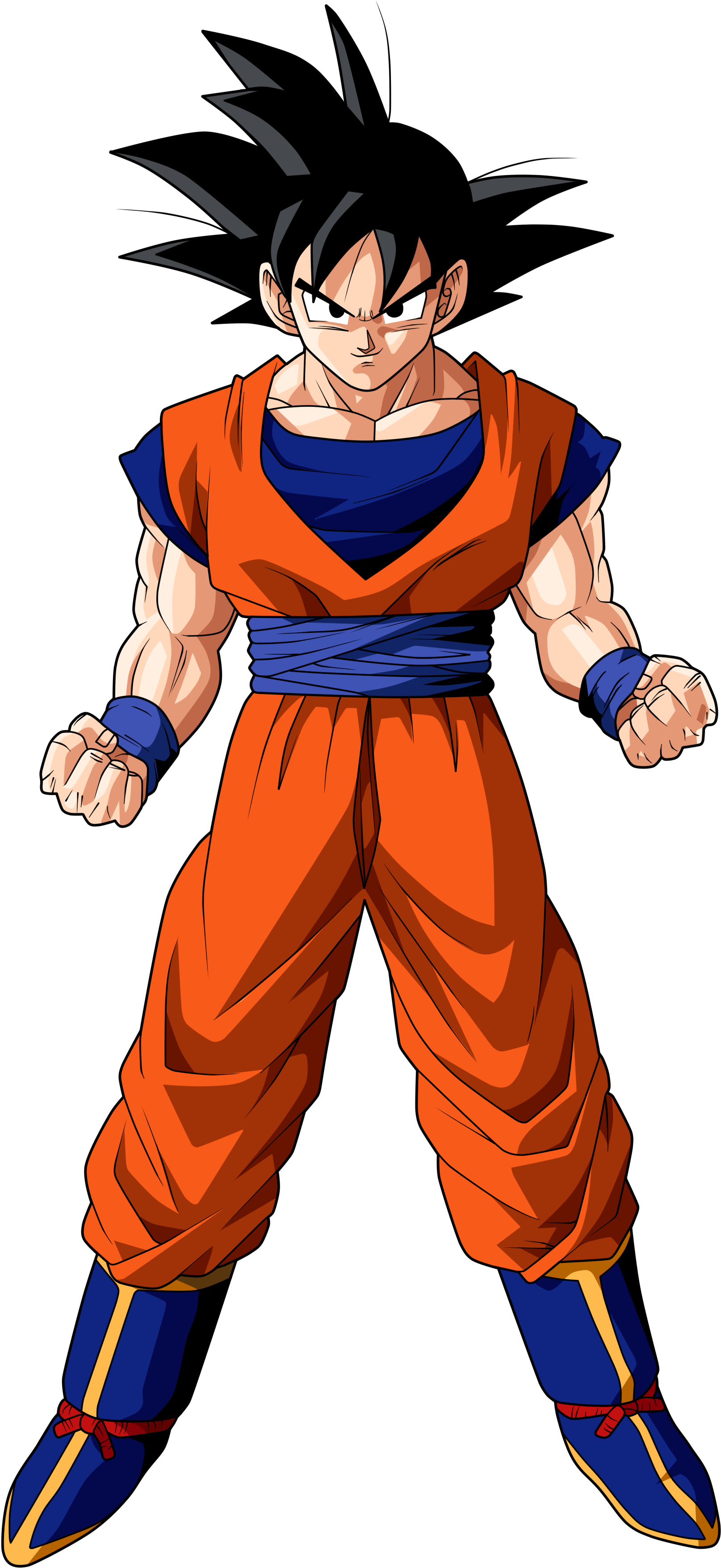 Kaioken - Dragon Ball Z Png (1111x1600), Png Download