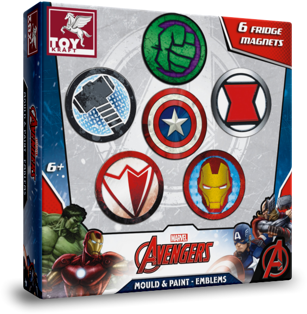 Marvel Avengers Mega Sports Set (645x659), Png Download