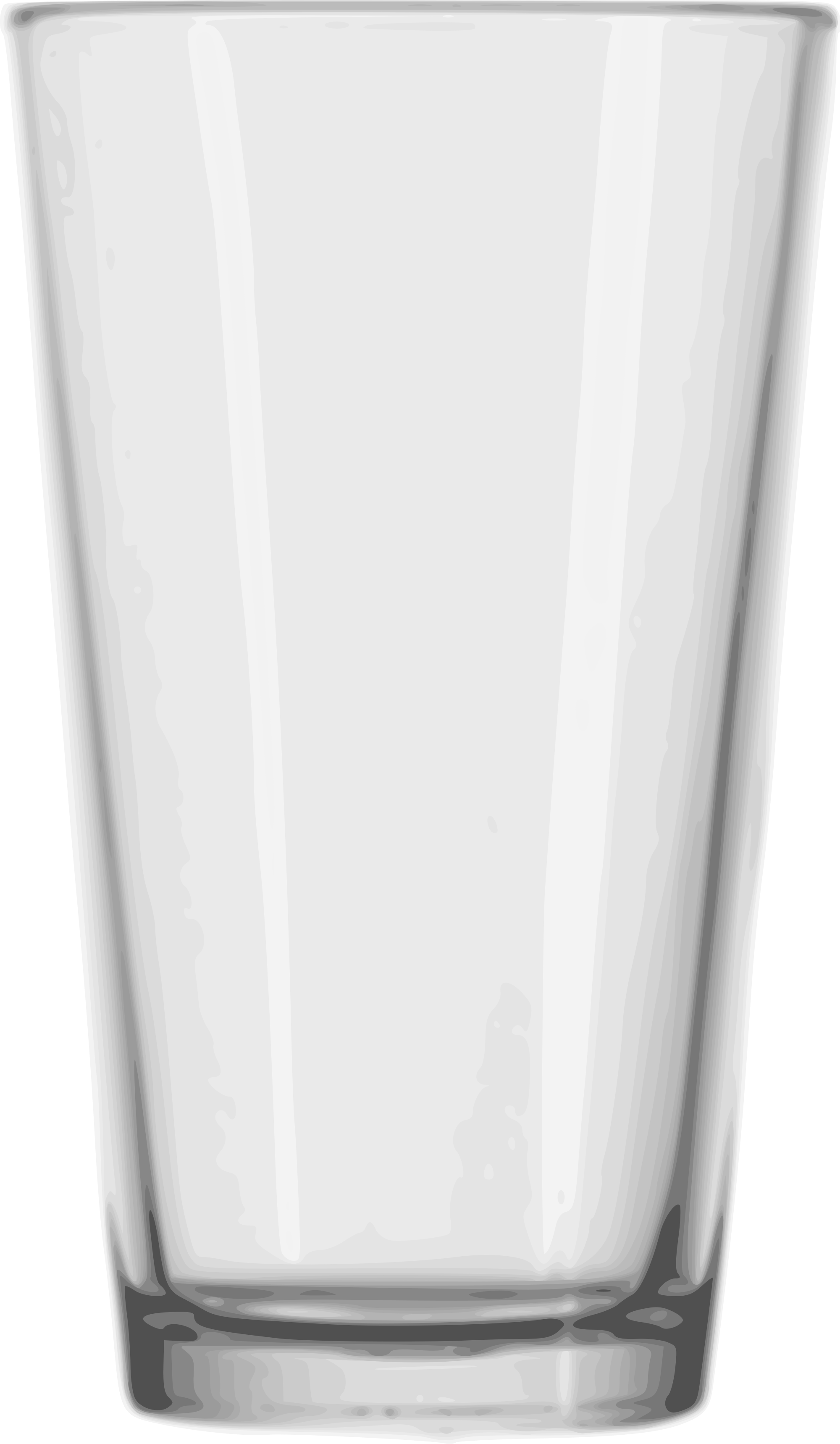 2000px Pint Glass Mixing Svg - Transparent Drinking Glass Png (2000x3437), Png Download