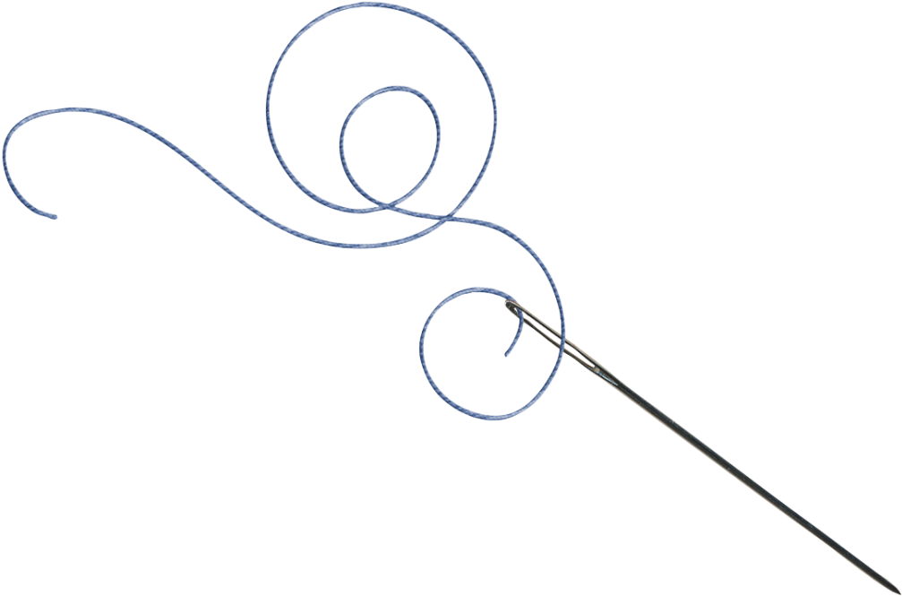 Related Wallpapers - Needle And Thread Drawing (1024x683), Png Download