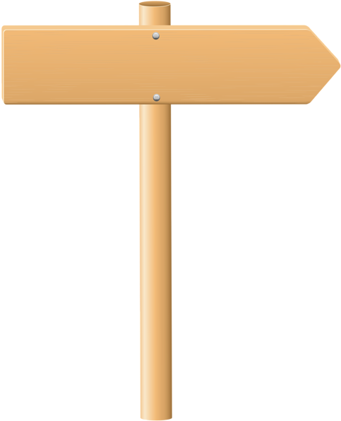 Wooden Sign Png Clip Art - Wooden Sign Png (490x600), Png Download
