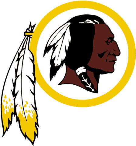 Washington Redskins Logo - Washington Redskins Logo Png (350x380), Png Download