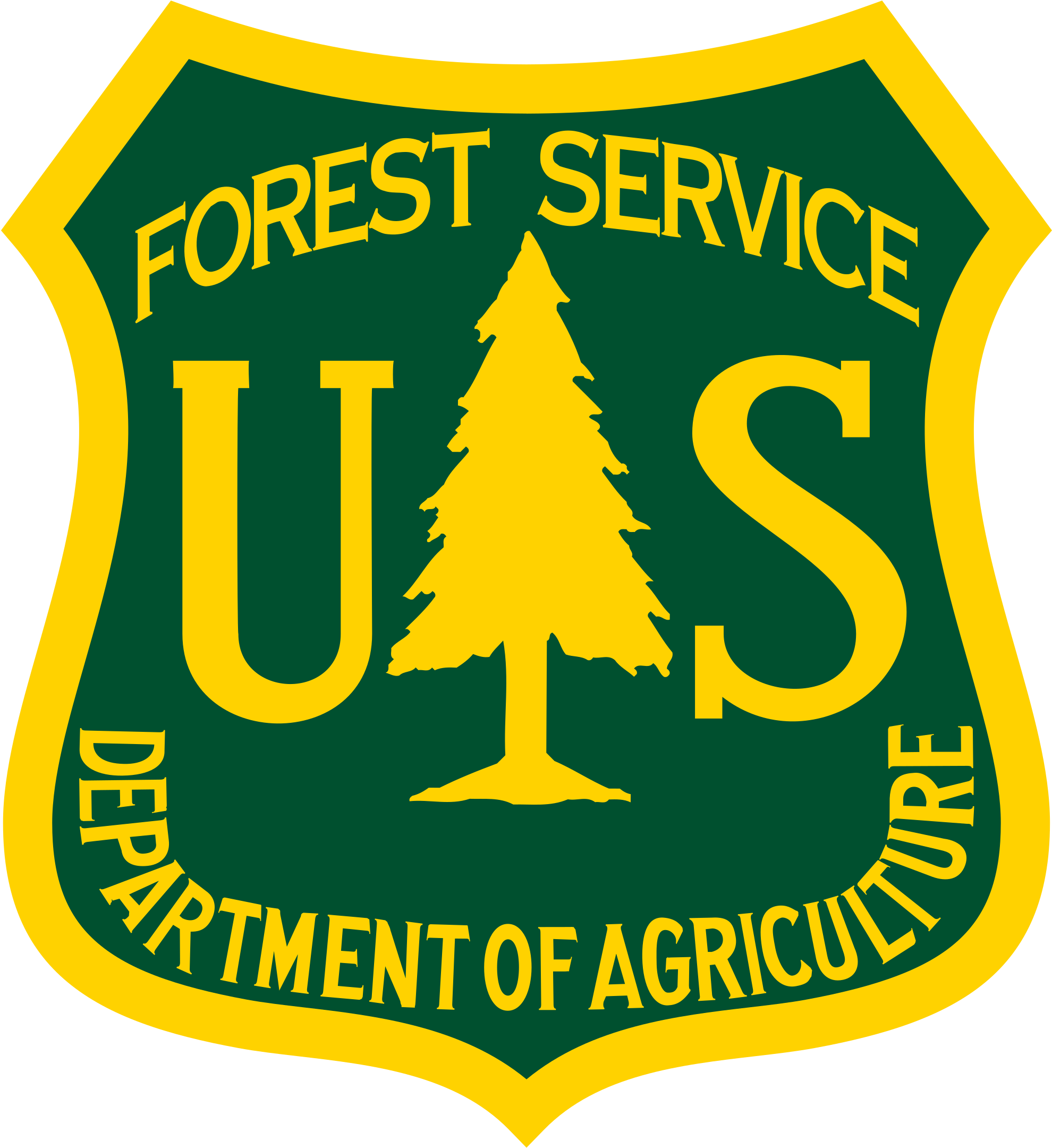 Open - Forest Service Logo Png (2000x2176), Png Download