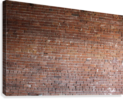 Brick Wall 01 Canvas Print - Brick (429x344), Png Download