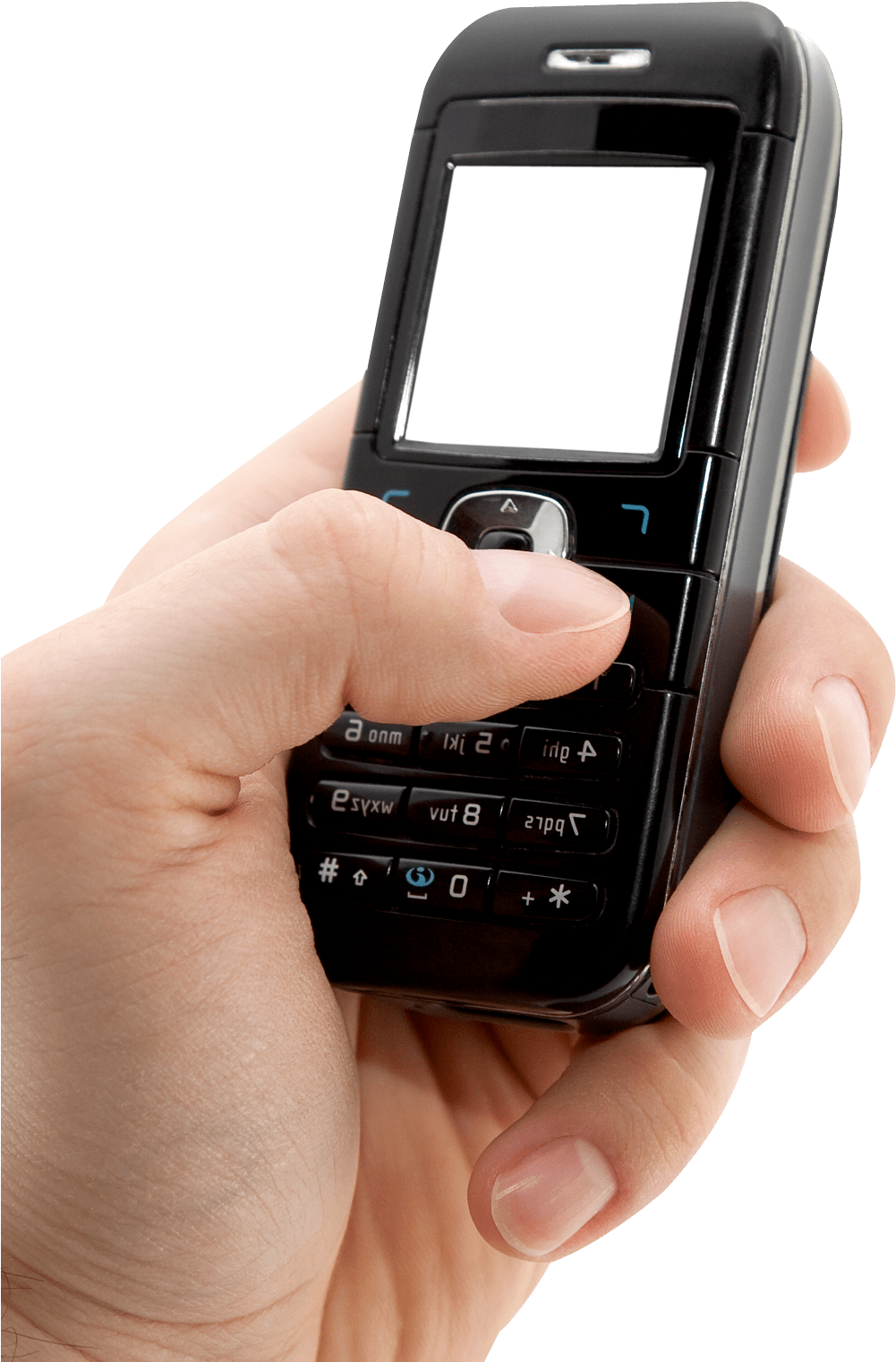 Download Mobile Phone In Hand Png Image - Png Pics Of Mobile Phones (500x714), Png Download