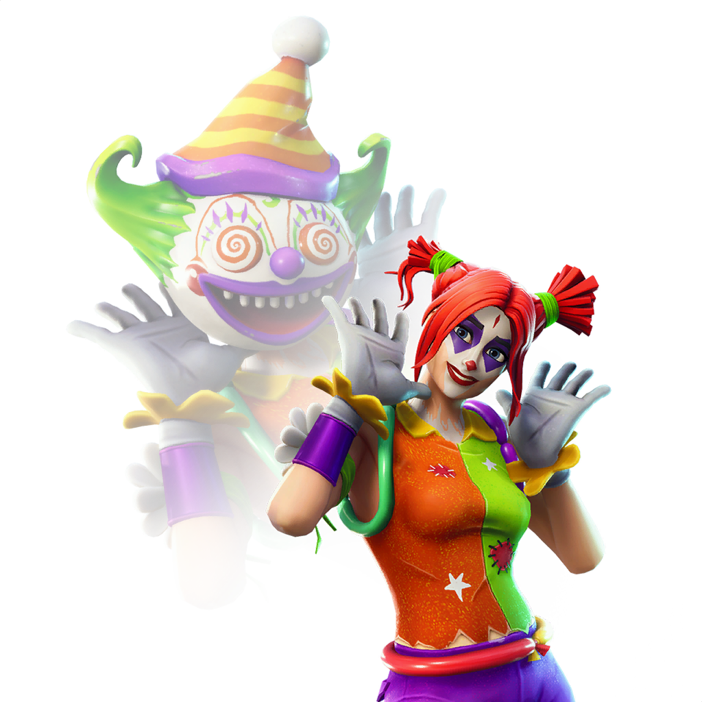 41 Clown Girl Fortnite Skin Leaks - Fortnite Clown Skin Png (1024x1024), Png Download