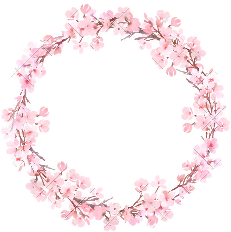 Watercolor Wreath Png - Necklace (798x800), Png Download